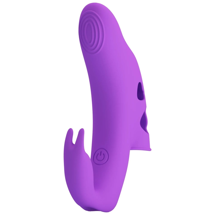 Wibrator palcowy Yenna Honey Finger, 10 funkcji wibracji, silikon ABS