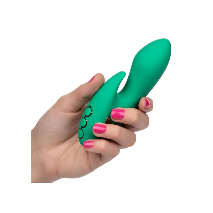 Wibrator podróżny California Dreaming™ Sierra Sensation, silikon, 10 funkcji wibracji, wodoodporny