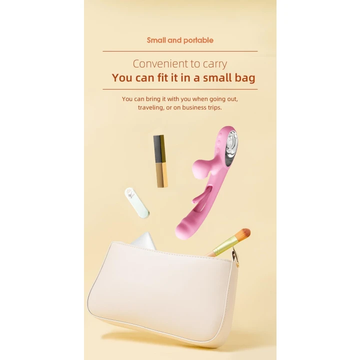 Wibrator Corse, silikonowy, 36 funkcji wibracji i tappingu, ładowanie USB