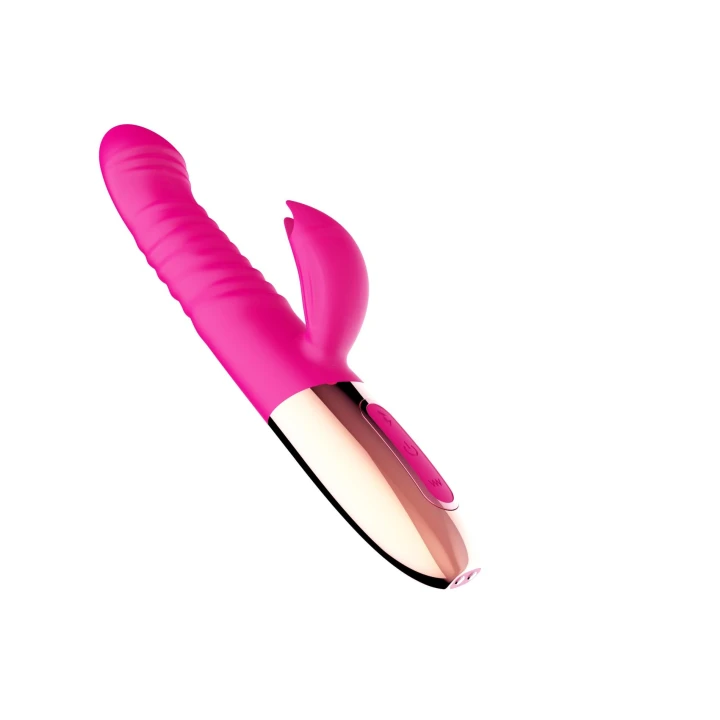 Wibrator - Futurystyczny, Grzany, 10 funkcji - Medyczny silikon, Wodoodporny