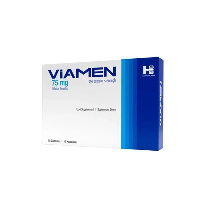 Suplement diety Viamen - 10 kapsułek, zwiększa potencję i erekcję, szybka regeneracja
