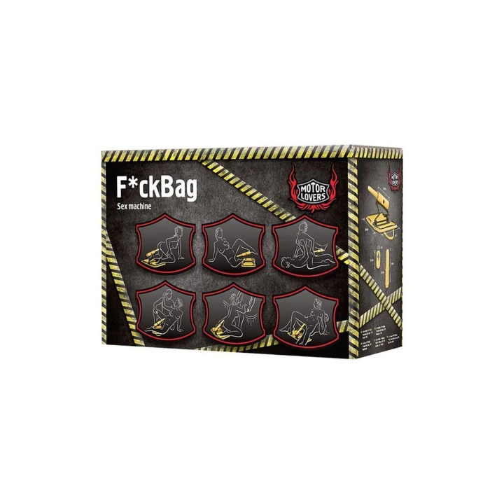 Maszyna miłości F*ckBag - ABS, zdalne sterowanie, funkcja podgrzewania 43°C