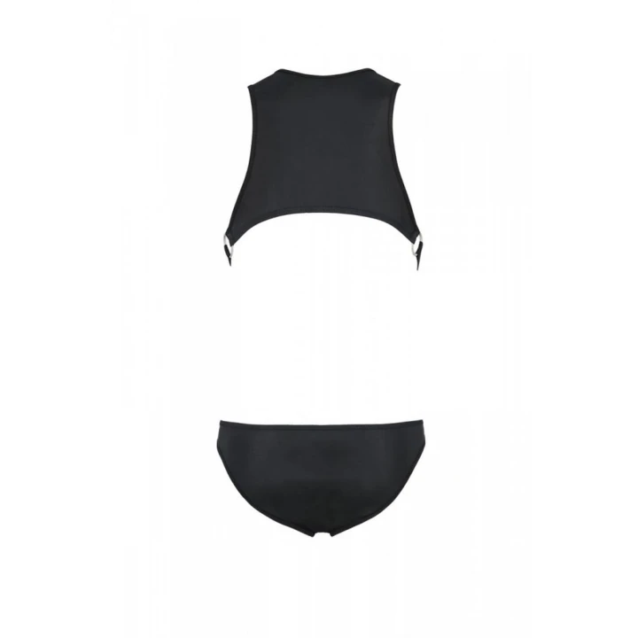 Body ADAM 056 czarny S/M - Oeko-Tex, hipoalergiczny, niefarbujący, komfortowy