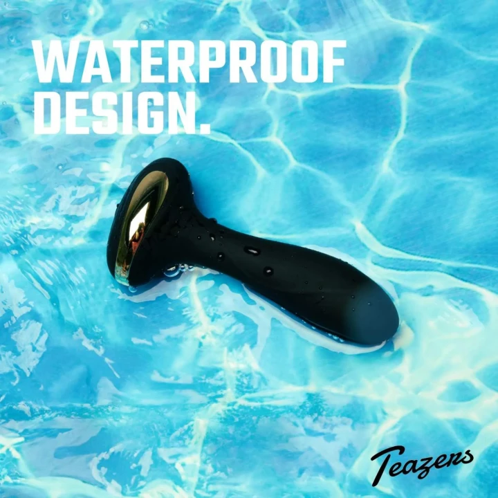 Wibrator analny z funkcją ogrzewania, 10 trybów, medyczny silikon