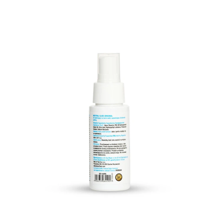 Żel intymny MyLove Neutral Slide, oryginalny, 50ml, bez zapachu, długotrwały poślizg