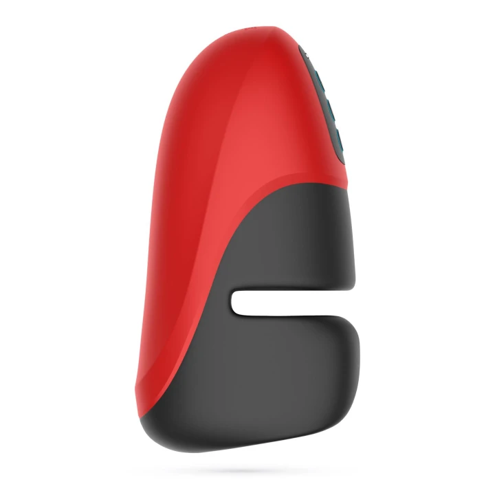 Masturbator Rechargeable Crushious Pancho z 10 trybami wibracji, długość 16,5 cm