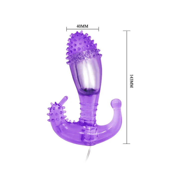 Wibrator do punktu G i stymulacji intymnej BAILE – Super mocny, materiał TPR ABS, wibracyjny