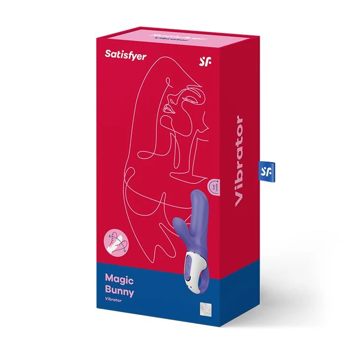 Wibrator Rabbit Satisfyer Vibes - 12 programów, wodoodporny, silikonowy
