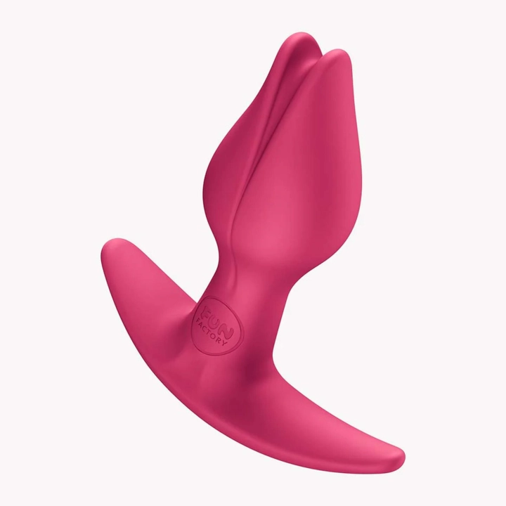 Korek analny Bootie Fem – Raspberry, silikonowy, 8,5 cm