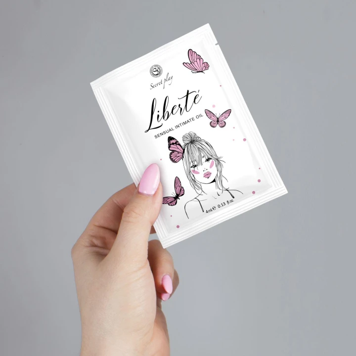 Olej Intymny Liberté 4 ml - Naturalny, Nawilżający, Afrodyzjakalny