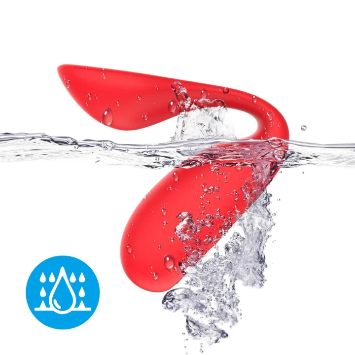 Wibrator Ultrasoniczny Ultrasonic Wave - Medyczny Silikon, 9 Trybów, Wodoodporny IPX7