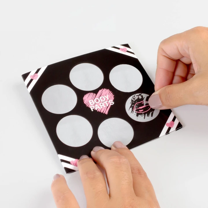 Gra planszowa do rozwoju intymności - FANATYCY WSTĘPNEJ - kreatywne zdrapki