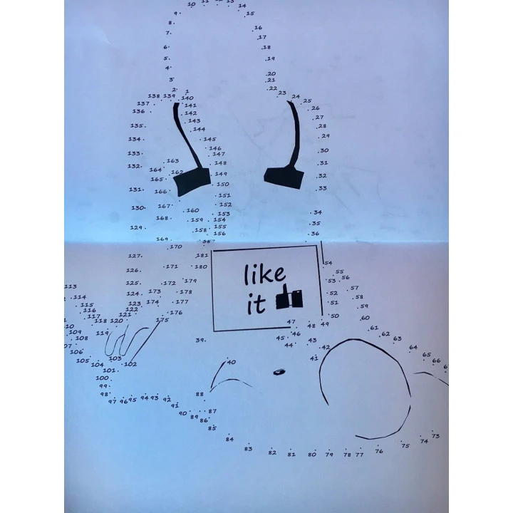 Gra - Książeczka Połącz Kropki, 15x21 cm, idealna na Wieczór Panieński