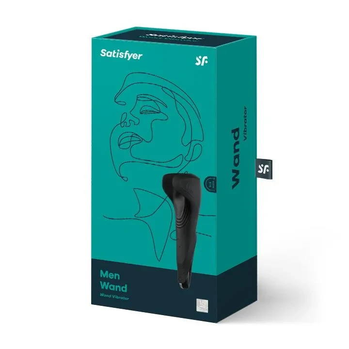 Wibrator - Satisfyer Men Wand, 5 programów wibracyjnych, silikon medyczny, wodoodporny