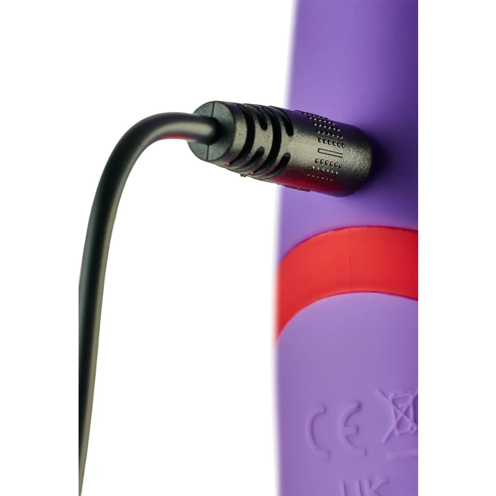 Wibrator Dreamtoys Love Signal – 3 tryby + 7 programów, usb-pin, silikon IPX6