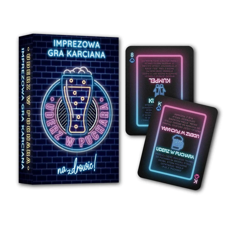 Gra karciana - Uderz w Puchara, dynamiczna rozgrywka, emocjonująca rywalizacja, szybkie reakcje