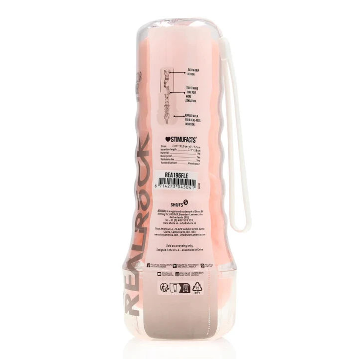 Masturbator TPE Easy Rider - Kompaktowy, Realistyczny, 21,5 cm