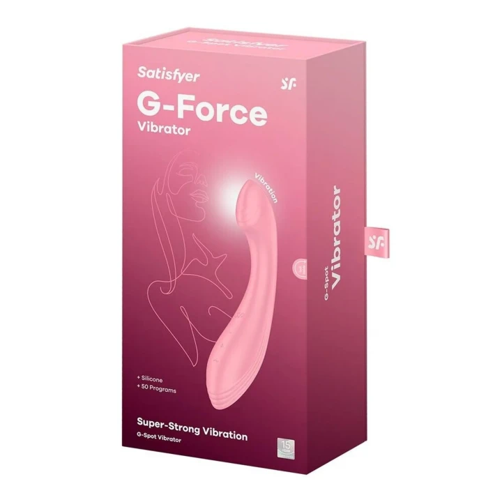 Wibrator punktu G Satisfyer G-Force, silikon medyczny, 50 kombinacji wibracji, wodoodporny