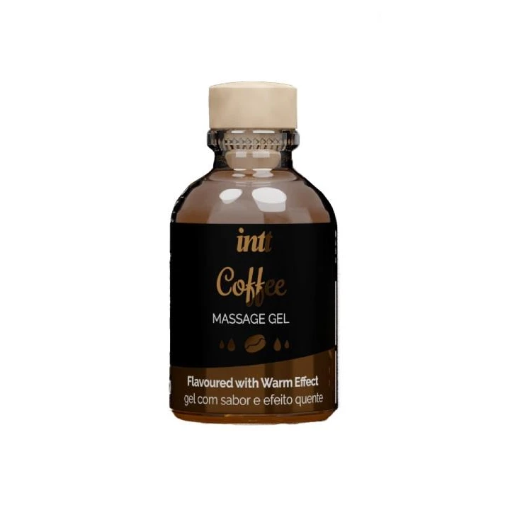 Żel do masażu kawowy - rozgrzewający, słodki, idealny do całowania i masażu