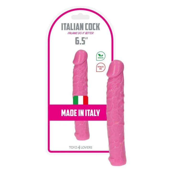 Dildo analne Zeno Pink, realistyczne, wodoodporne, długość 16,5 cm, średnica 3 cm