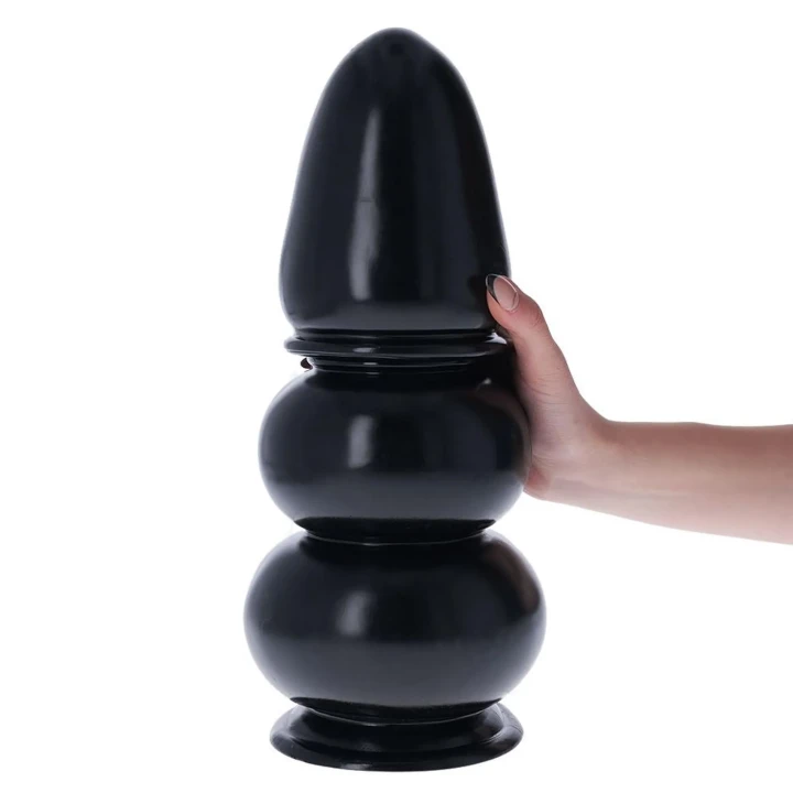 Korek analny MONOLITE Nambung, średnica 11-14,5 cm, długość 35,5 cm, PVC