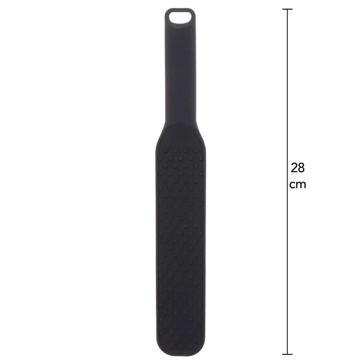 Wiosło BDSM HIDDEN DESIRE EXTREME, silikonowe, średnie, z kolcami 28 cm