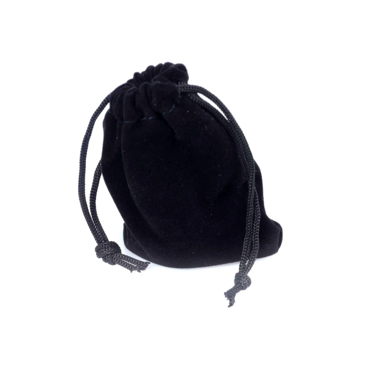 Pierścień Erekcyjny Stal Nierdzewna z Niebieskimi Diamencikami, Średnica 3,5 cm