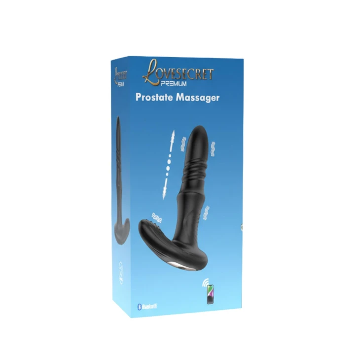 Masażer prostaty Lovesecret LS03 – 3,4 cm, wodoodporny, aplikacja sterująca