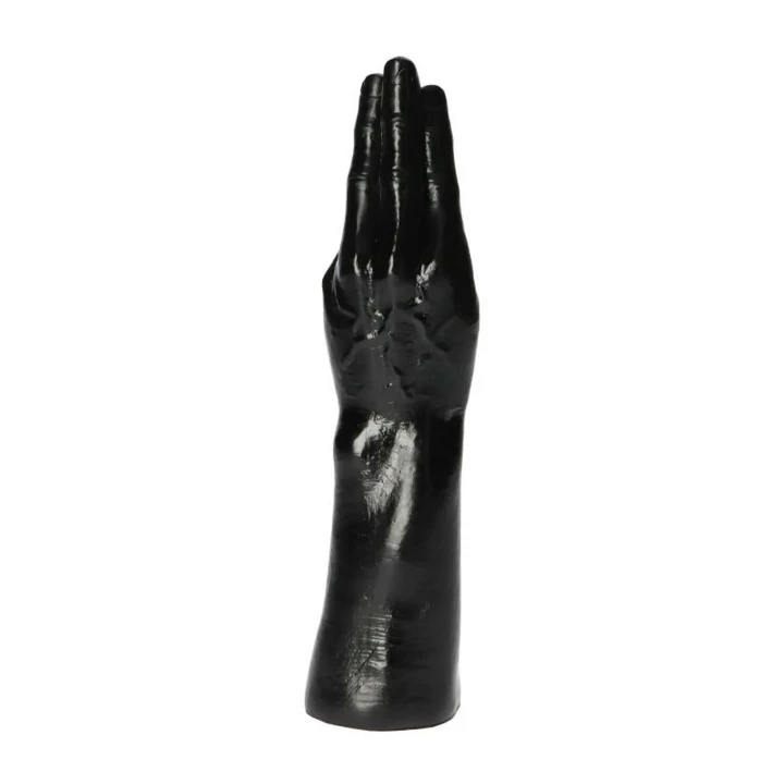 Dildo Fisting Mania Black - Ergonomiczny, 28 cm, 7 cm średnicy, wodoodporny