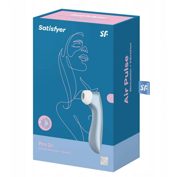 Masażer łechtaczki Satisfyer Pro 2+ | silikon medyczny | 11 programów fal powietrznych