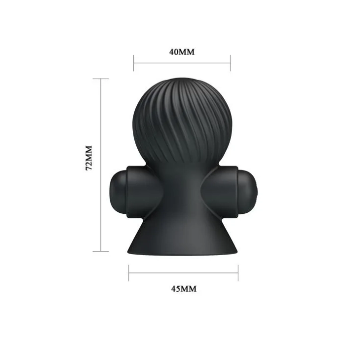 Wibrator do sutków PRETTY LOVE - 12 funkcji, wodoodporny, akumulator USB