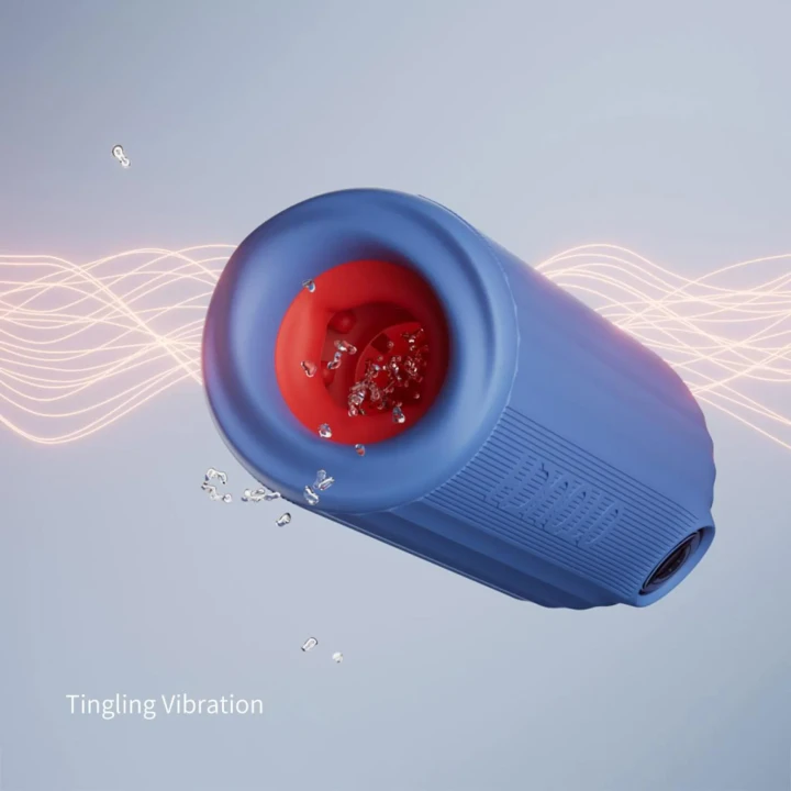 Masturbator wodoodporny OTOUCH Submarine - potrójna stymulacja, 360° ucisk