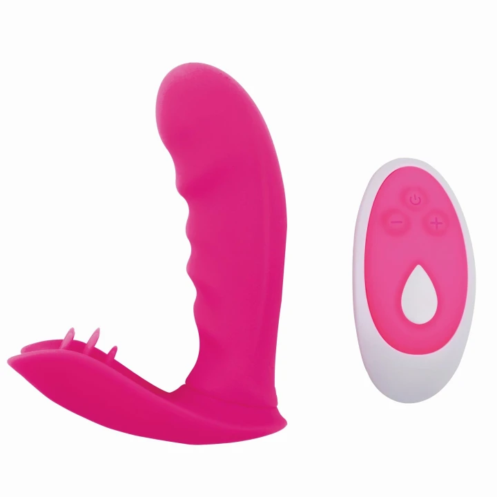 Dildo Strapless, Silikonowy, 10 Funkcji Wibracji, Bezprzewodowe Sterowanie