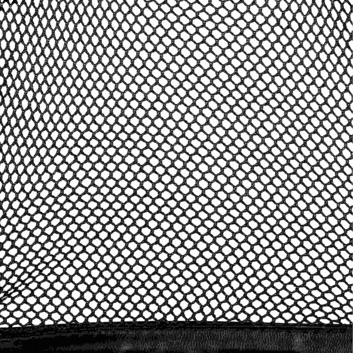 Maska siateczkowa z PU – regulowane dopasowanie, wentylacja, otwór na usta