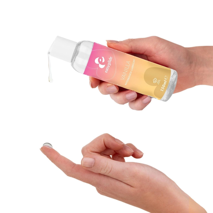 Lubrykant na bazie wody EasyGlide Vanilla — 150 ml, waniliowy aromat, pH przyjazne skórze