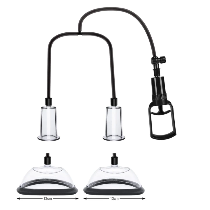 Pompka dla kobiet PASSION - 4 przyssawki, regulacja intensywności, wodoodporna