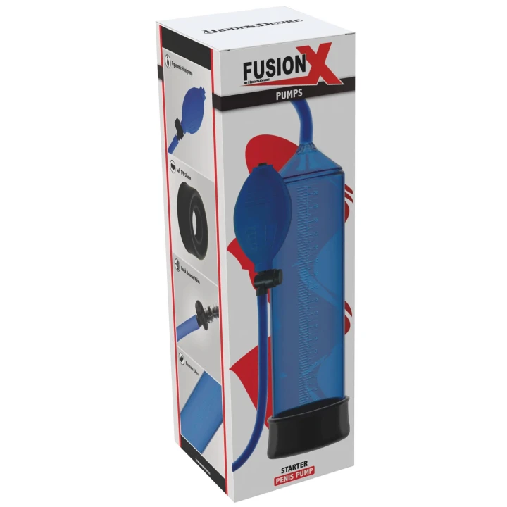 Pompka do penisa FUSION X – 20cm długości, 5,5cm średnicy, poliwęglan/silikon