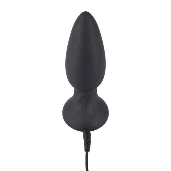 Korek analny Black Velvets RC - 7 trybów rotacji, wodoodporny, silikonowy