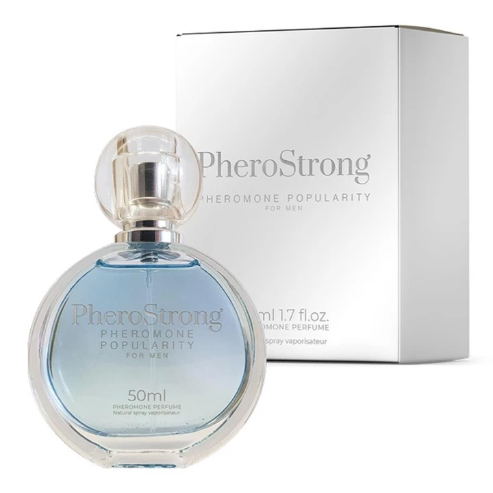 Perfumy PheroStrong – Męskie, 50ml, Zmysłowy Zapach z Nutami Kadzidła oraz Ambry