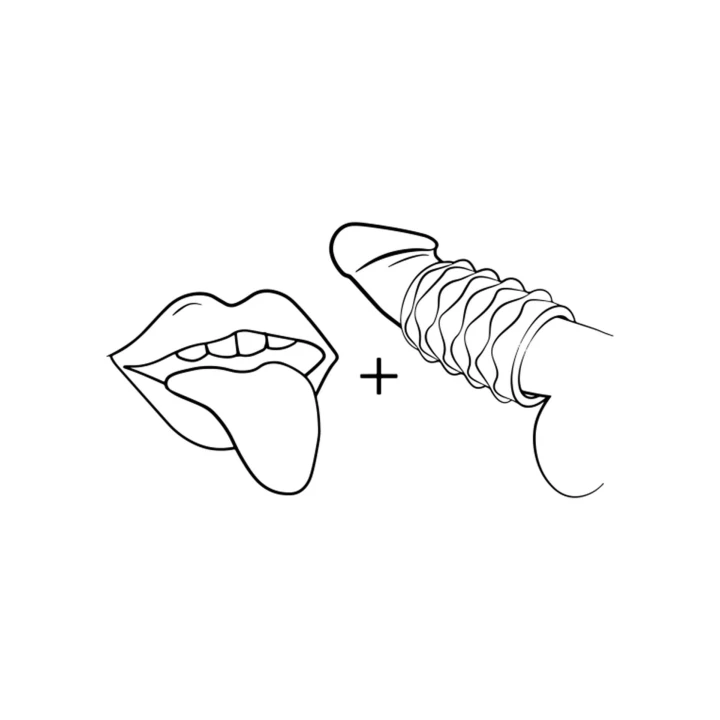 Ręczny masturbator ROMP Mosh, super miękka tuleja TPE, 2 tekstury stymulacji