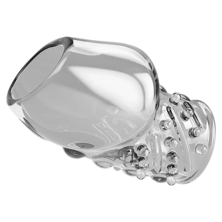 Nakładka na penisa PRETTY LOVE MATIAS, TPR, wodoodporna, elastyczna, mocna