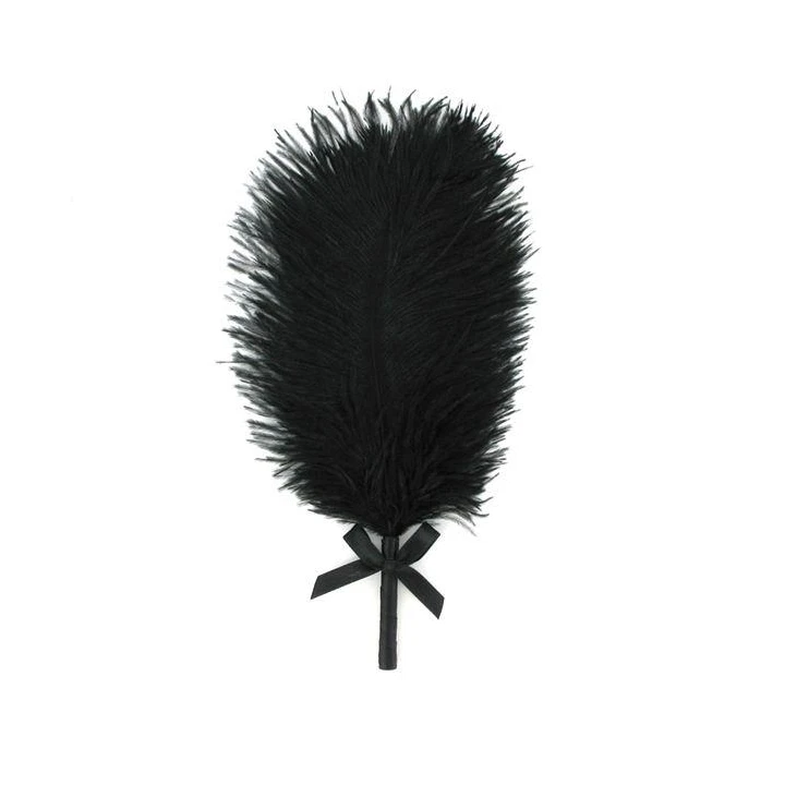 Zestaw intymny RIANNE S - kosmetyczka, pomadka, piórko i opaska na oczy