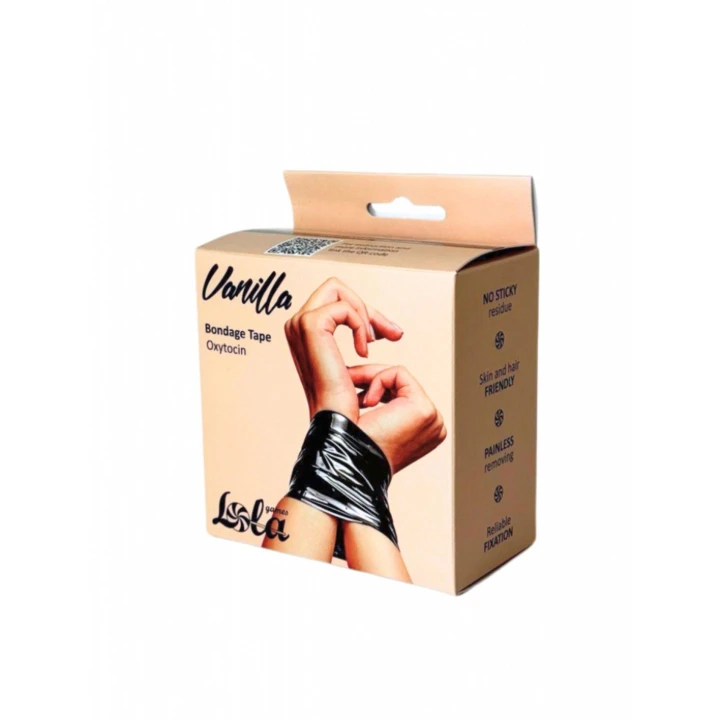 Taśma Bondage PVC Vanilla Oxytocin 20m x 5cm, bezpieczna, przyjazna dla skóry