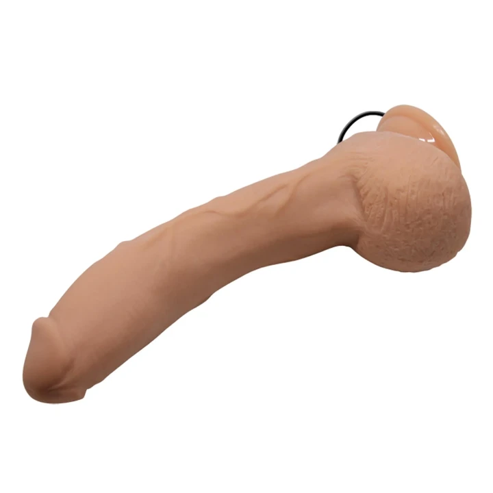 Dildo BAILE - realistyczny materiał TPR, przyssawka, wibracje