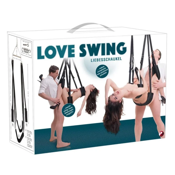 Huśtawka seksowna, Love Swing - 180 cm, wytrzymałe materiały, maks. obciążenie 180 kg