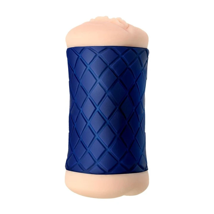 Masturbator podwójny JOS LULU, TPR, 14.5 cm, różne struktury wewnętrzne