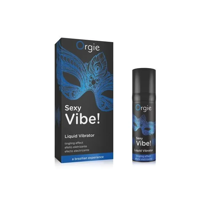 Żel wibracyjny - Orgie Żel-SEXY VIBE! - 15 ML, efekt mrowienia, dla niego i dla niej