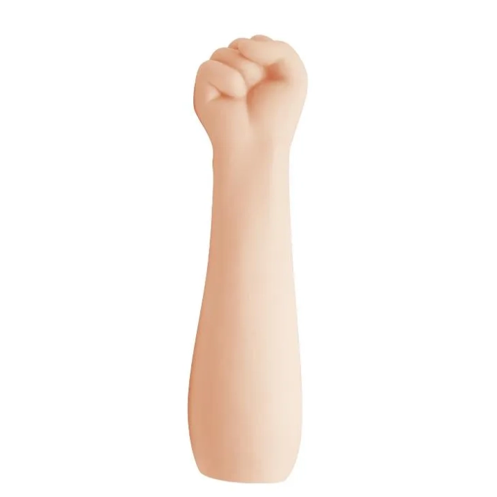 Dildo PRETTY LOVE - Big Fist 14'' - wodoodporny, realistyczny, TPR 1002S cielisty