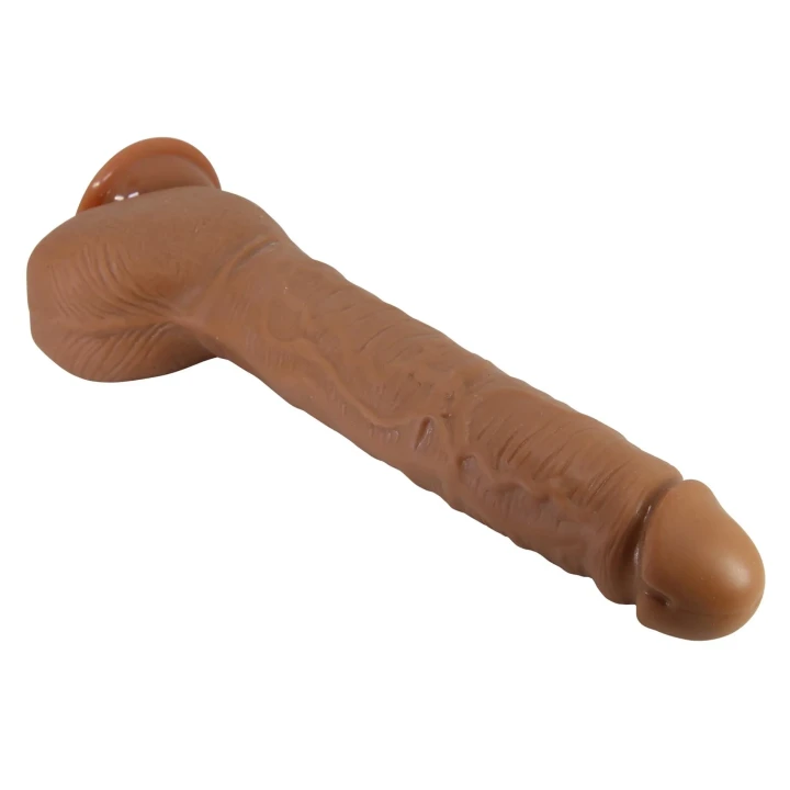Dildo ultra-realistyczne, 28 cm, elastyczne, wodoodporne, z przyssawką