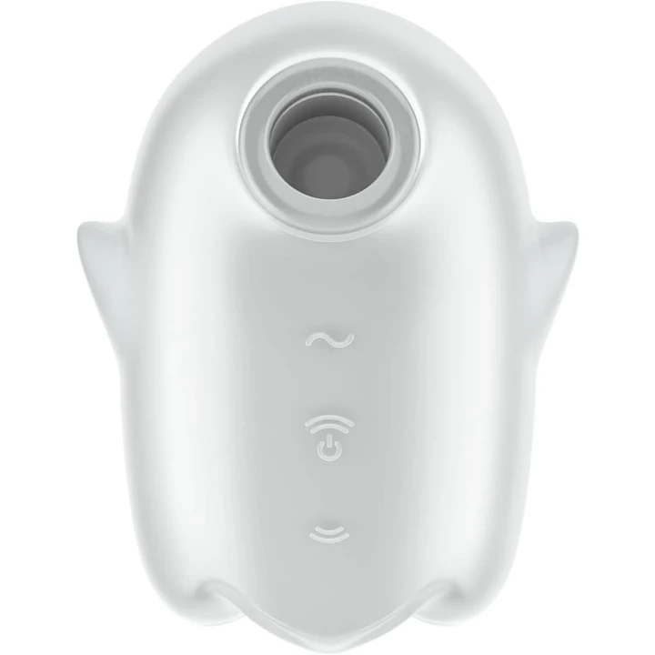 Wibrator klitoralny Satisfyer Glowing Ghost – fala ciśnienia + 12 programów wibracji